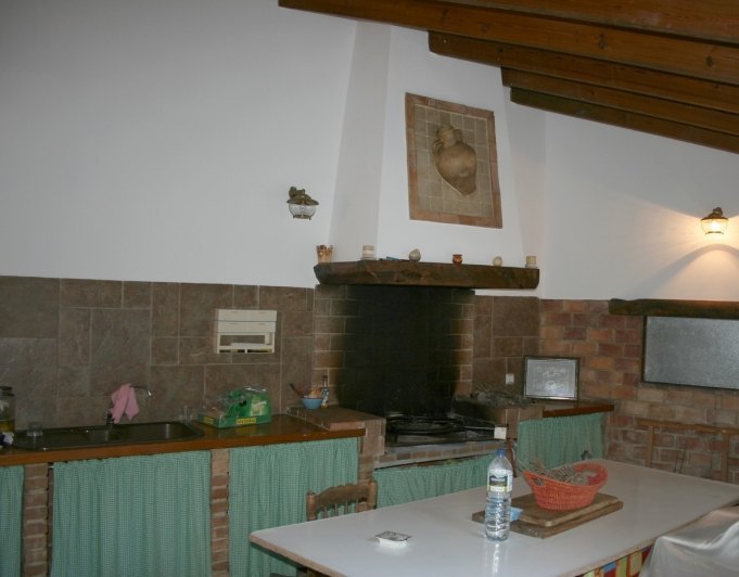 Villa de 4 habitaciones y estilo rústico en Pedreguer