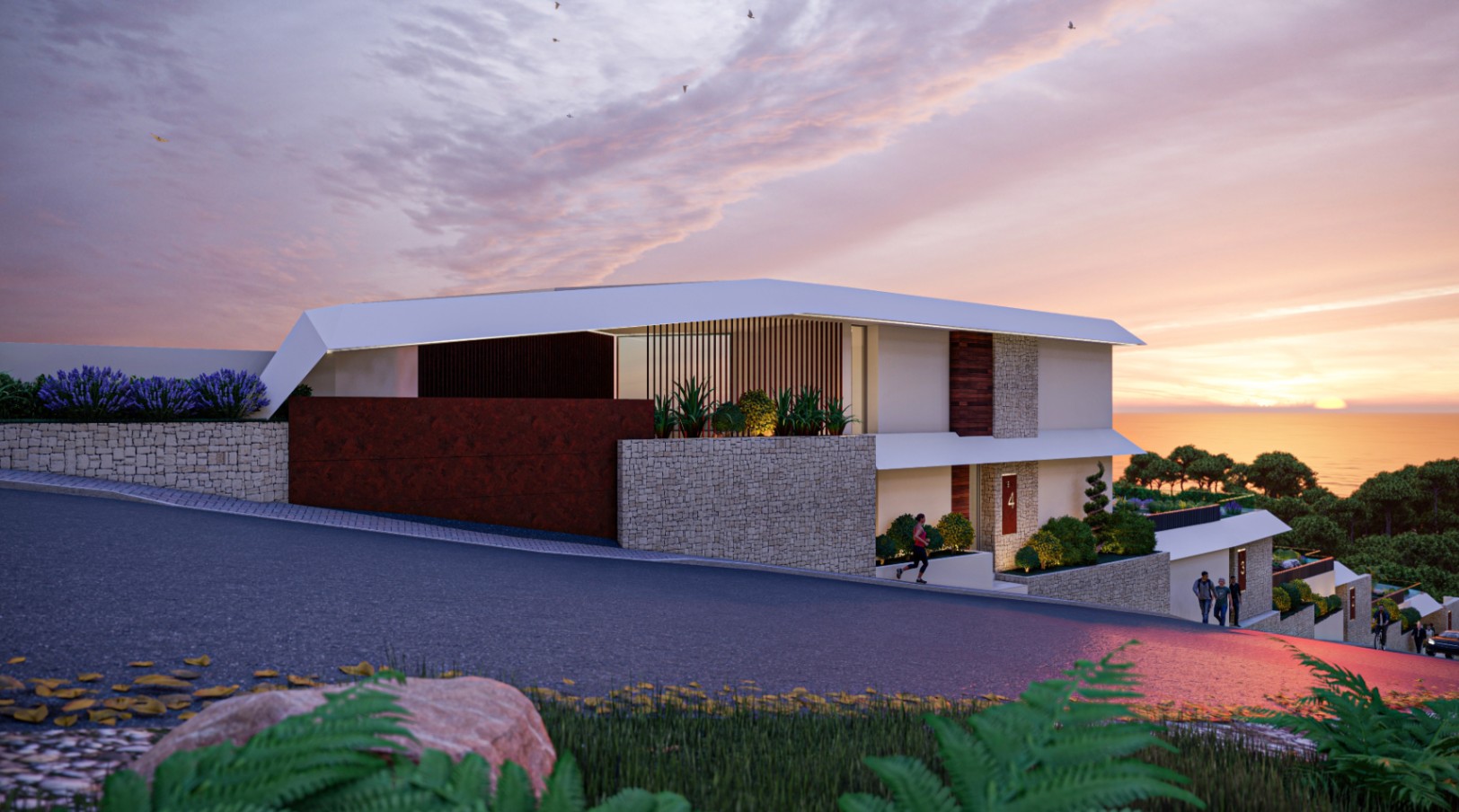 Villas adosadas exclusivas con piscinas privadas en Altea