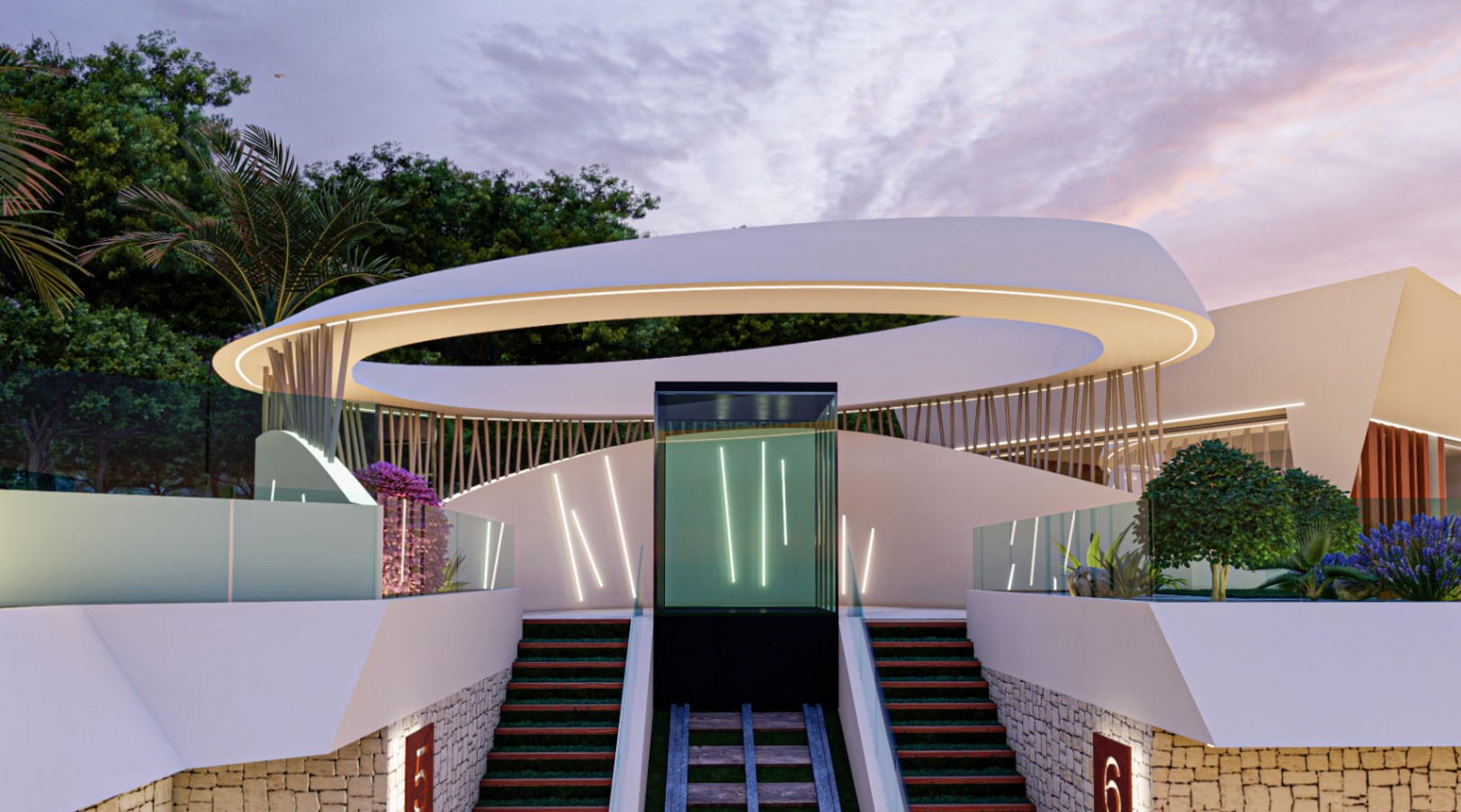 Villas adosadas exclusivas con piscinas privadas en Altea