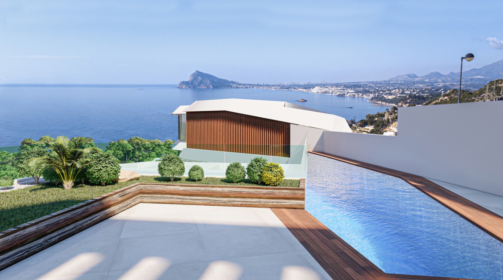 Villas adosadas exclusivas con piscinas privadas en Altea
