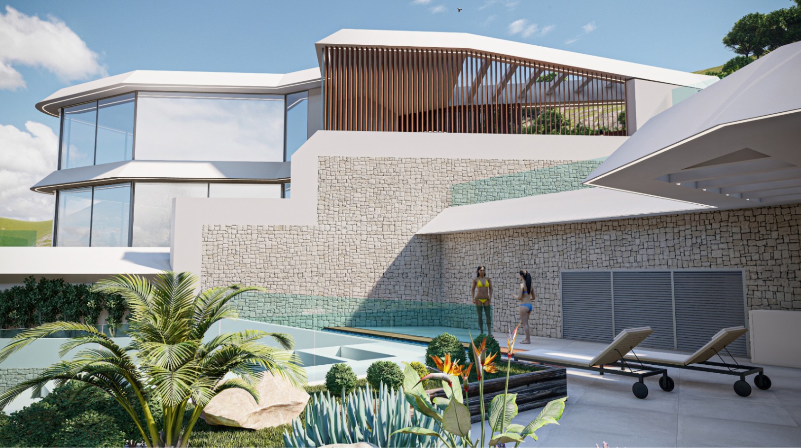 Villas adosadas exclusivas con piscinas privadas en Altea
