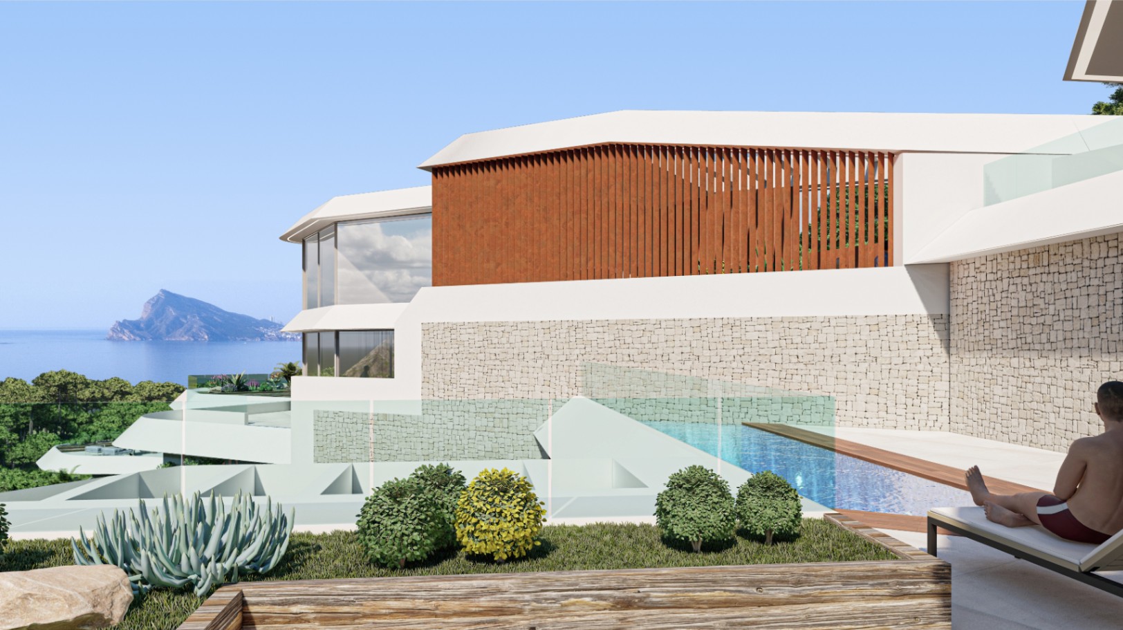 Villas adosadas exclusivas con piscinas privadas en Altea