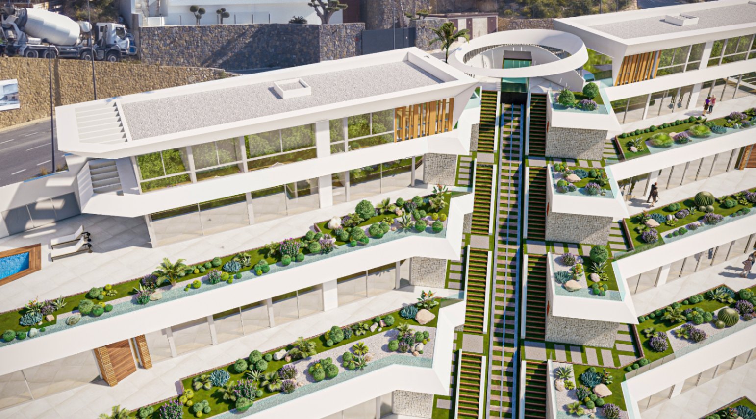 Elegante apartamento de 3 dormitorios con piscina privada en Mascarat, Altea