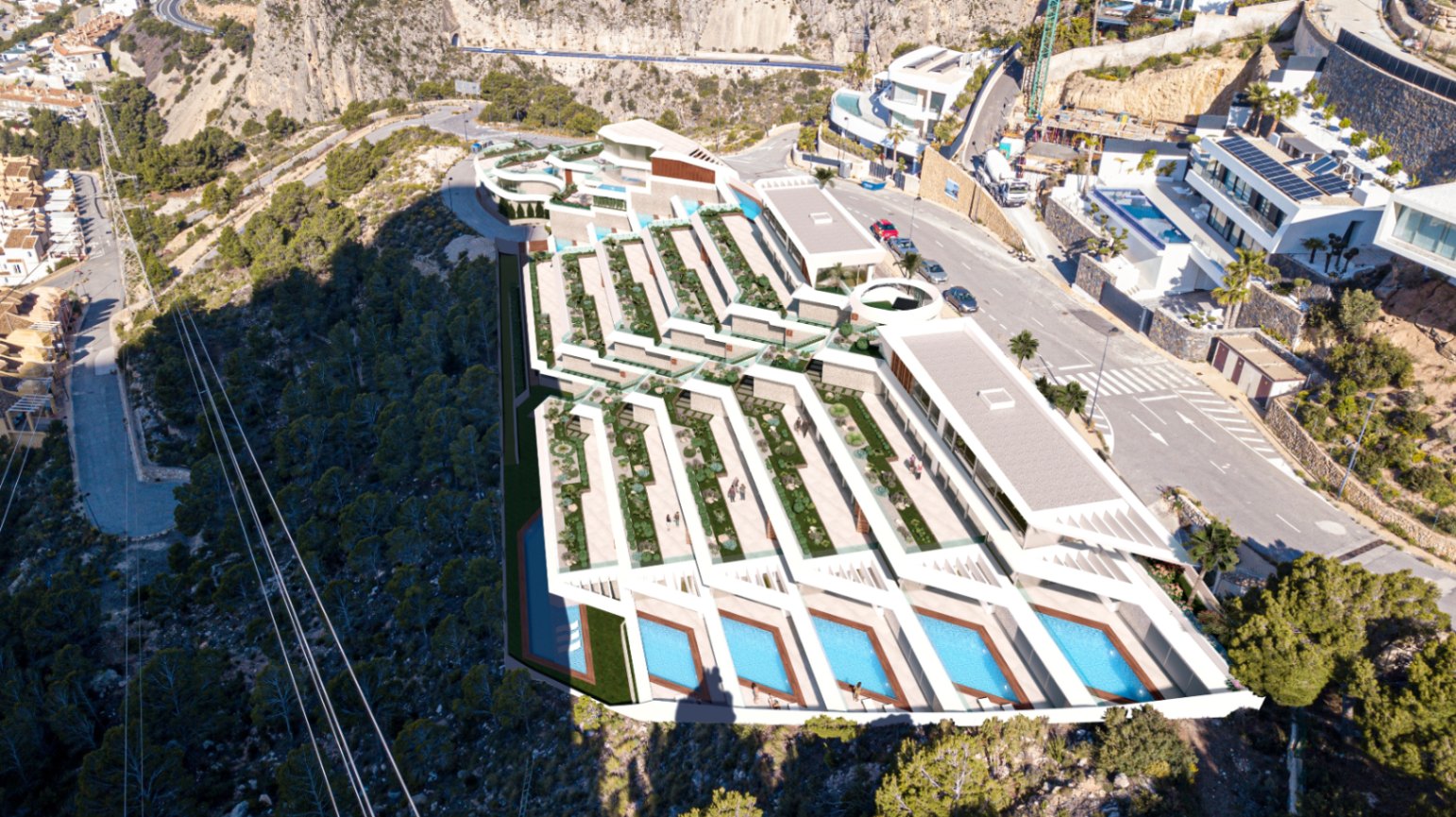 Elegante apartamento de 3 dormitorios con piscina privada en Mascarat, Altea