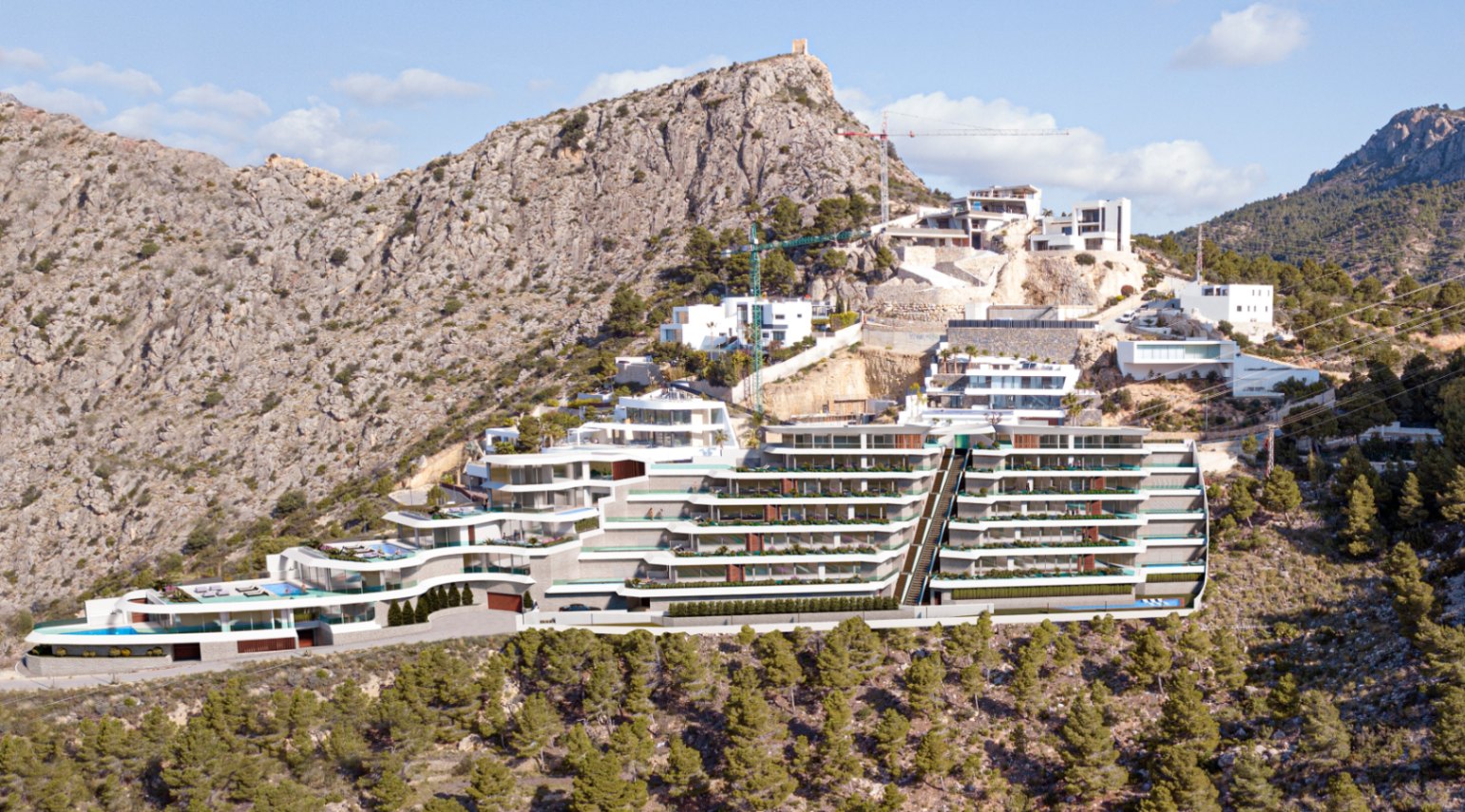 Elegante apartamento de 3 dormitorios con piscina privada en Mascarat, Altea