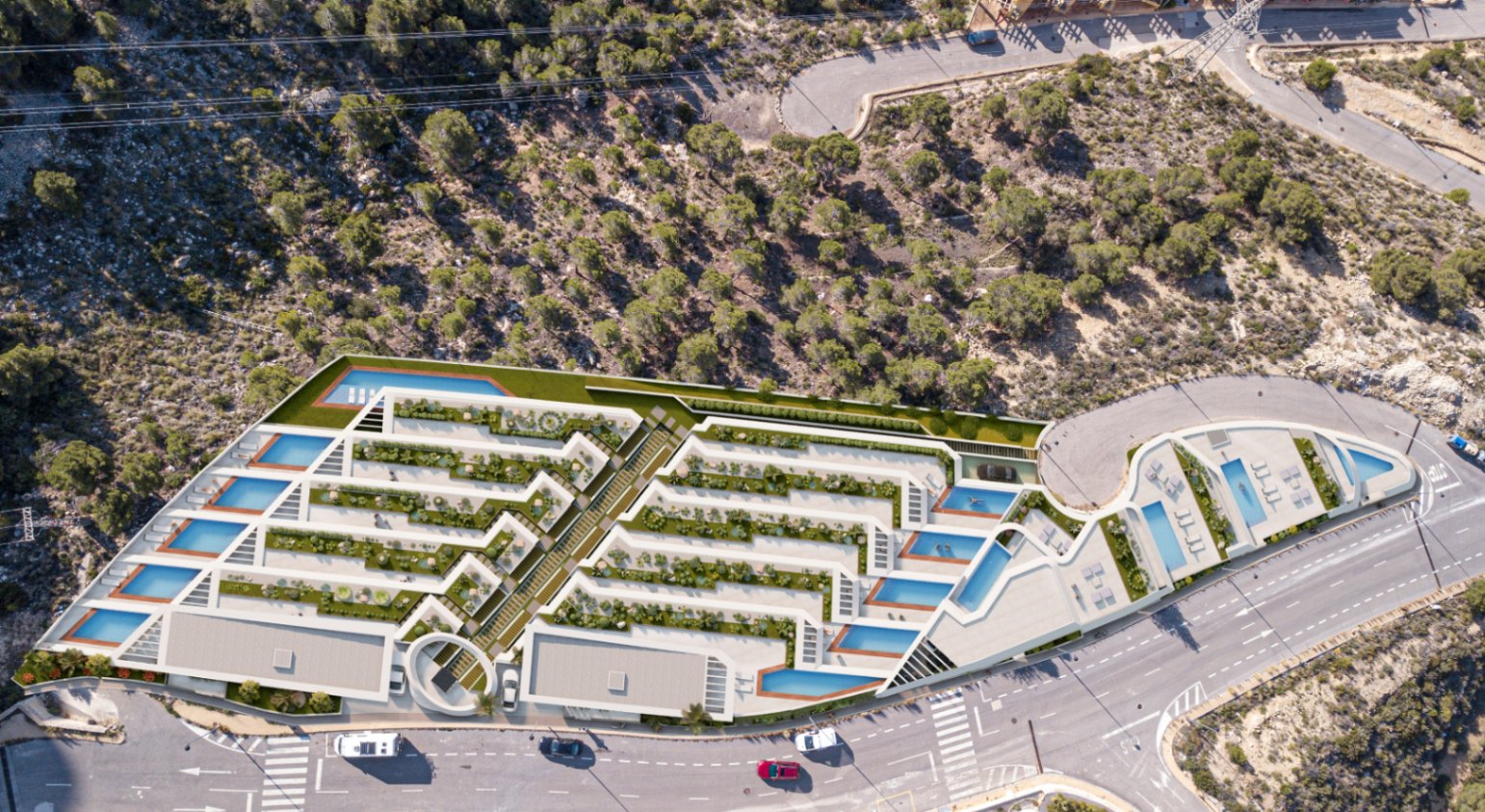 Elegante apartamento de 3 dormitorios con piscina privada en Mascarat, Altea