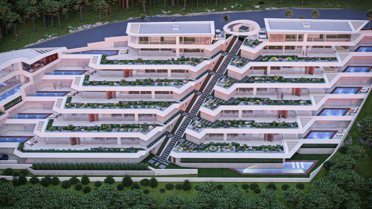 Elegante apartamento de 3 dormitorios con piscina privada en Mascarat, Altea