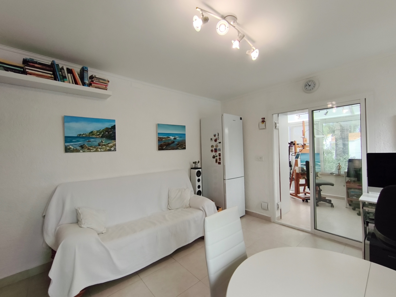 Apartamento de un dormitorio con parking y piscina en La Sella