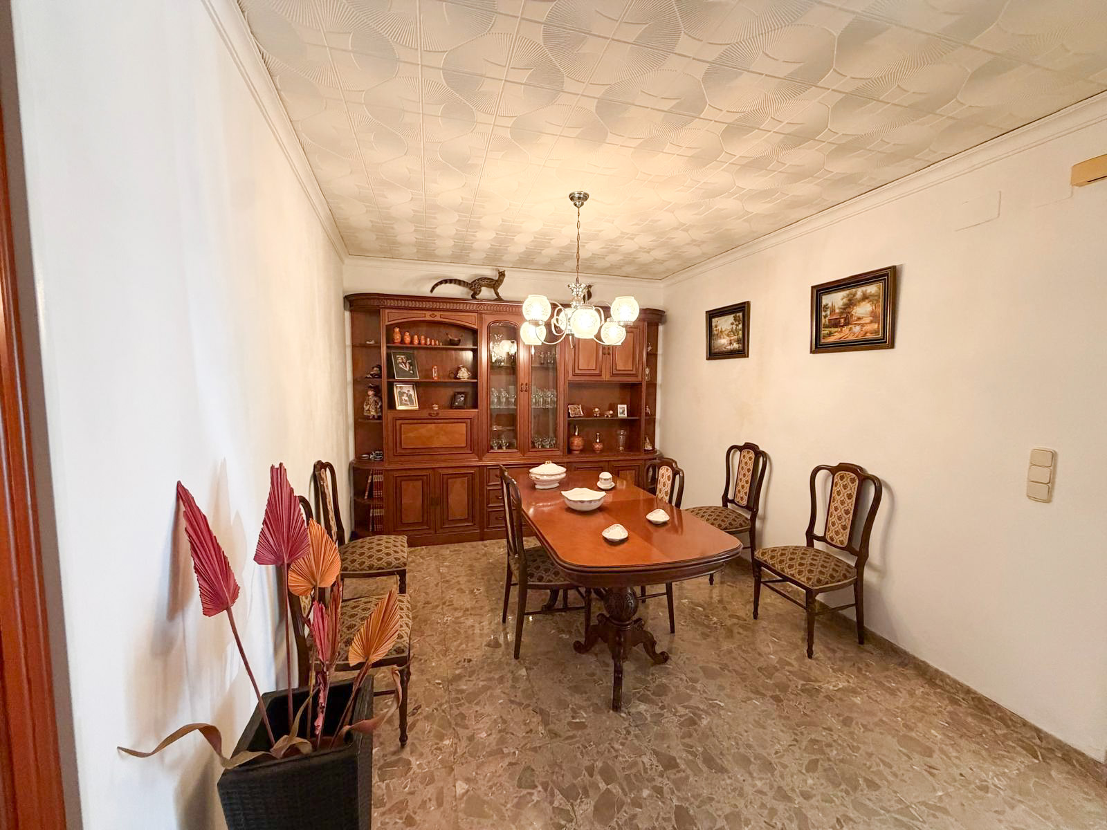 Encantadora casa con patio en Pedreguer