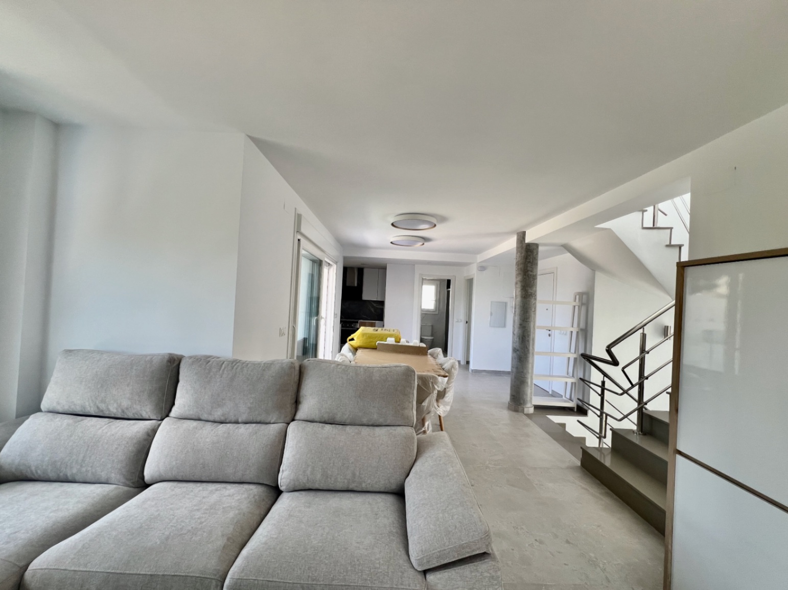 Brand new villa in Monte Solana with sea and mountain views.