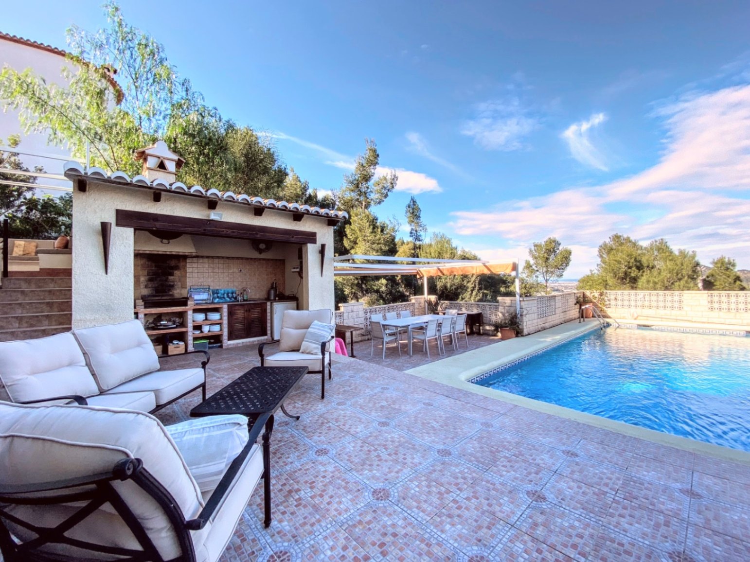 Villa con vistas panorámicas en Monte Pedreguer