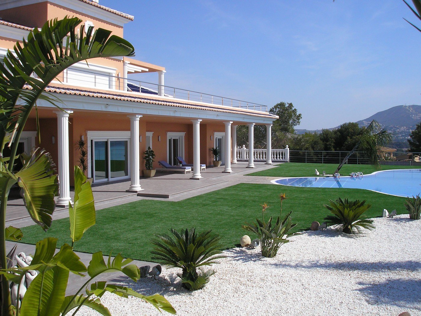 Villa de lujo con fantásticas vistas al mar