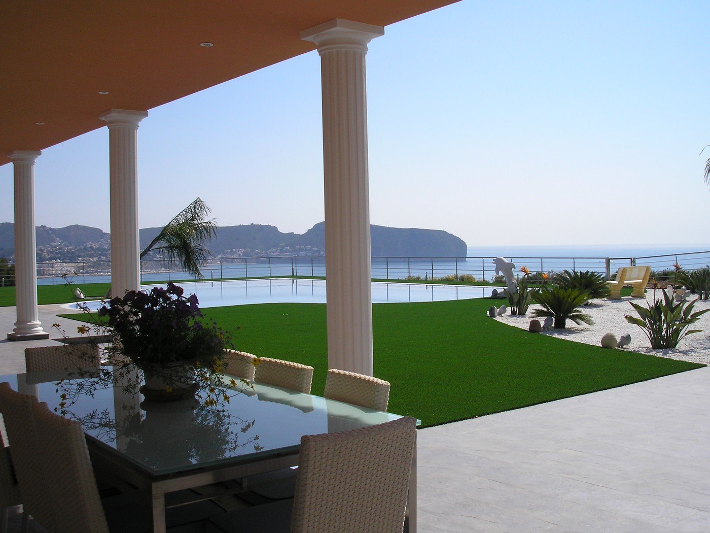 Villa de lujo con fantásticas vistas al mar