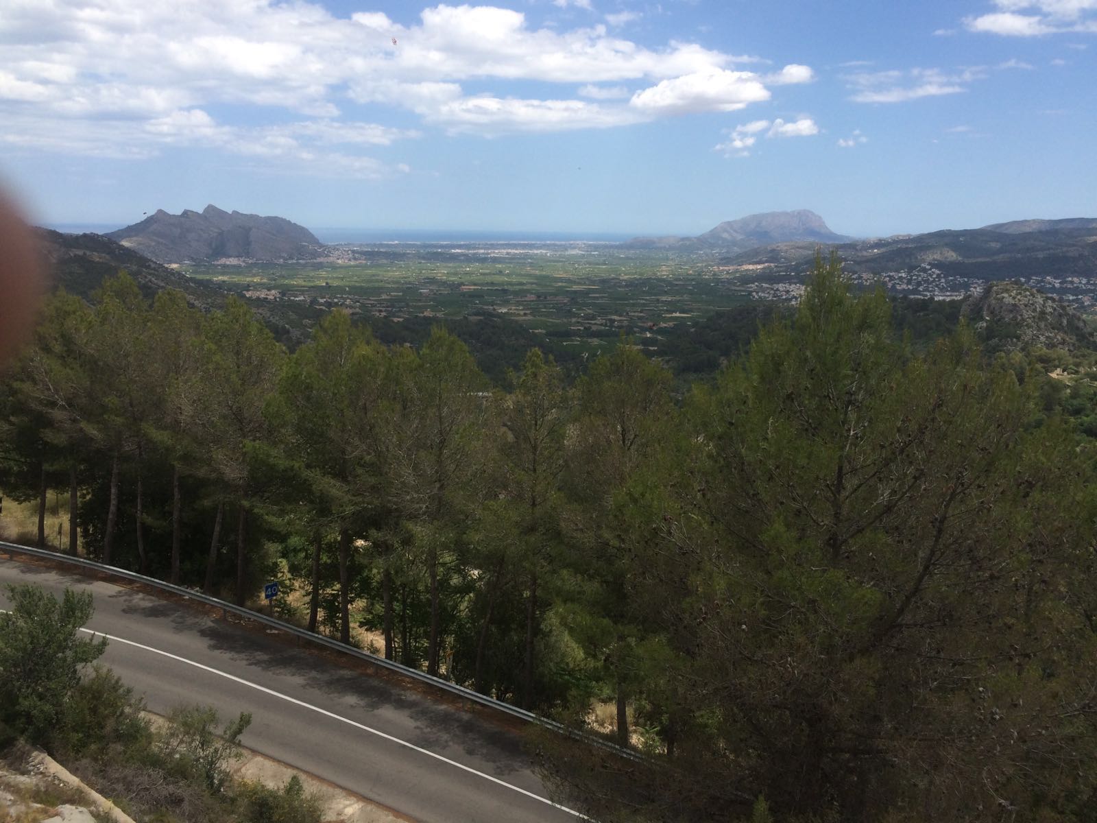 Parcela con magníficas vistas