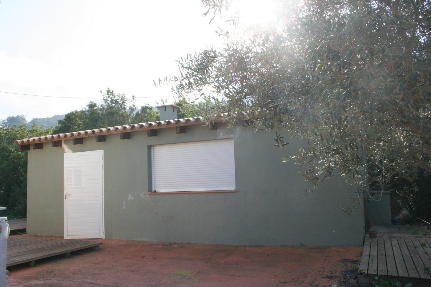 Terreno rústico de 11000 m2 con casita en Pedreguer