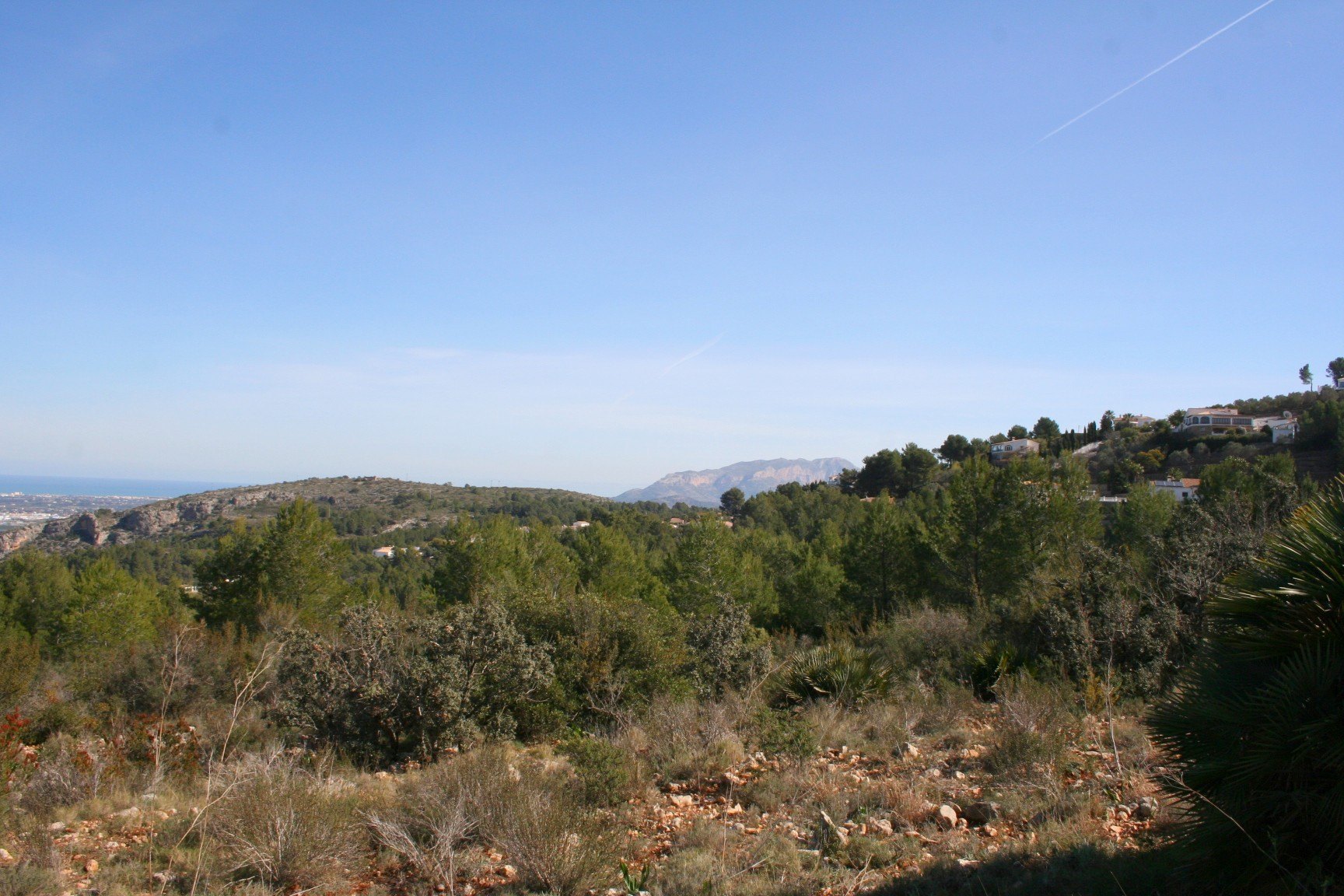 Parcela rústica de 10000 m2 con vistas al mar, Benidoleig